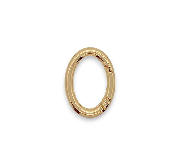Handbag Ring Oval / Gold 3.8cm