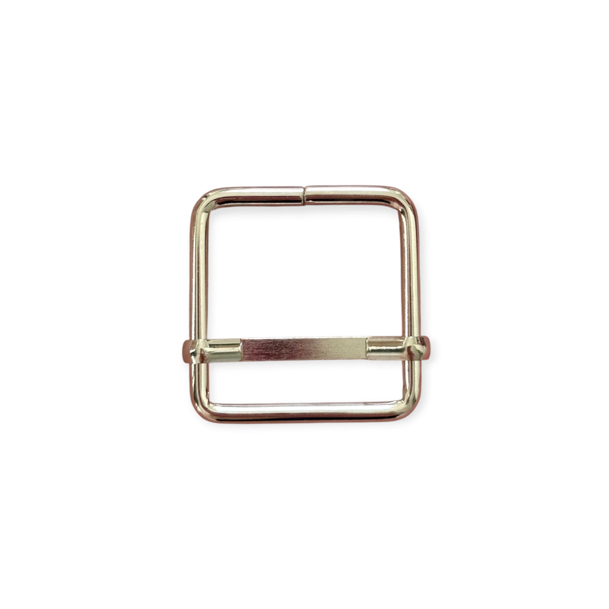 Square Buckle / Silver 25 mm