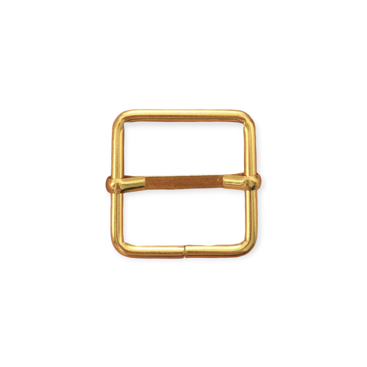 Square Buckle / Gold 25 mm