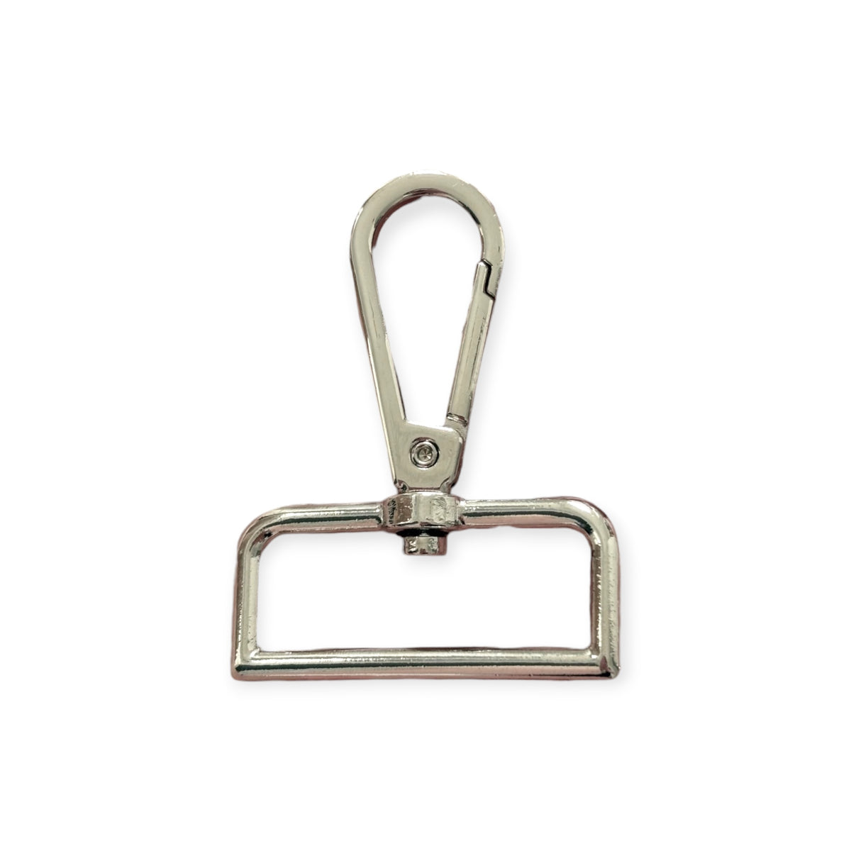 Swivel snap hook / Silver 40 mm