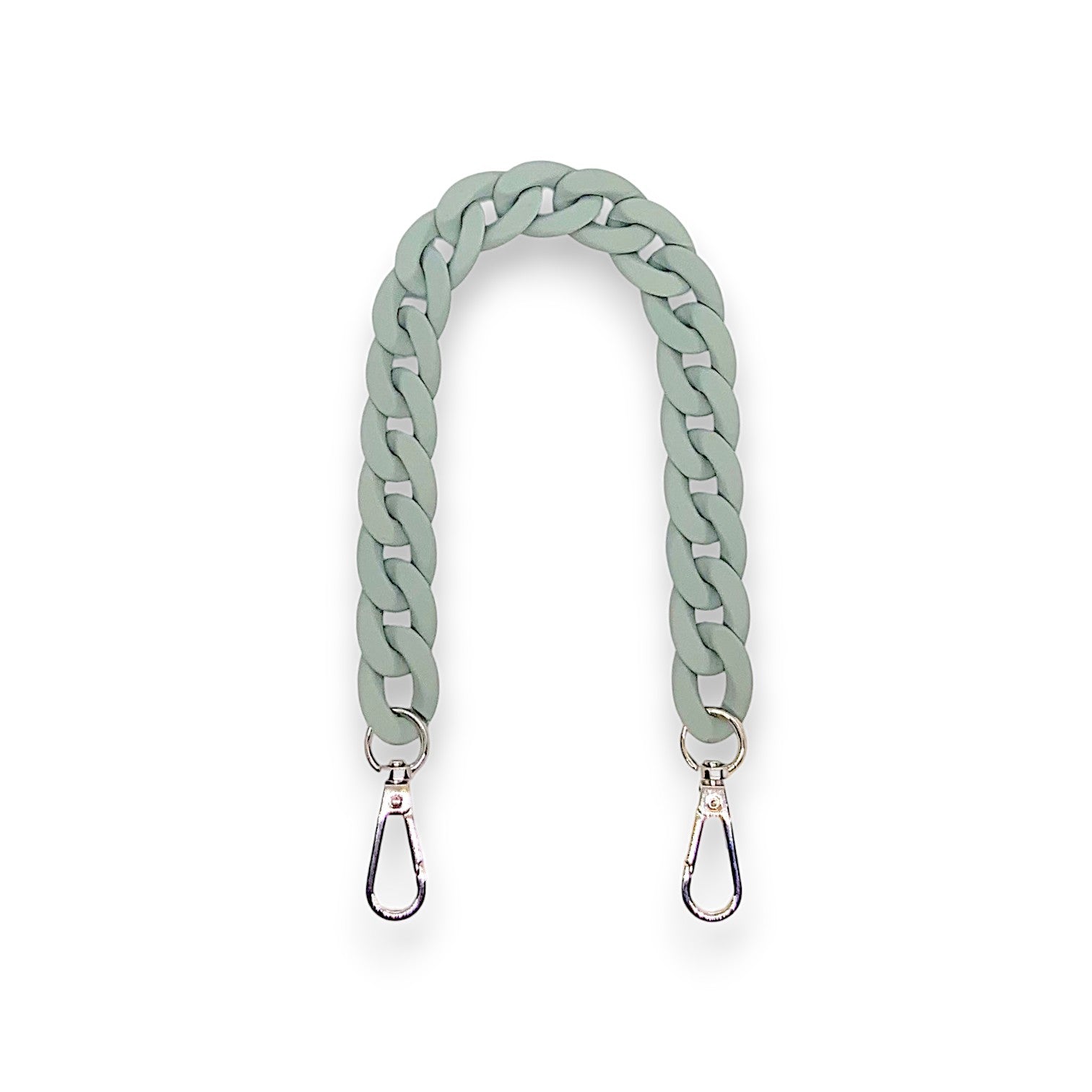 Acrylic Handbag Chain / Sage Antique 40cm