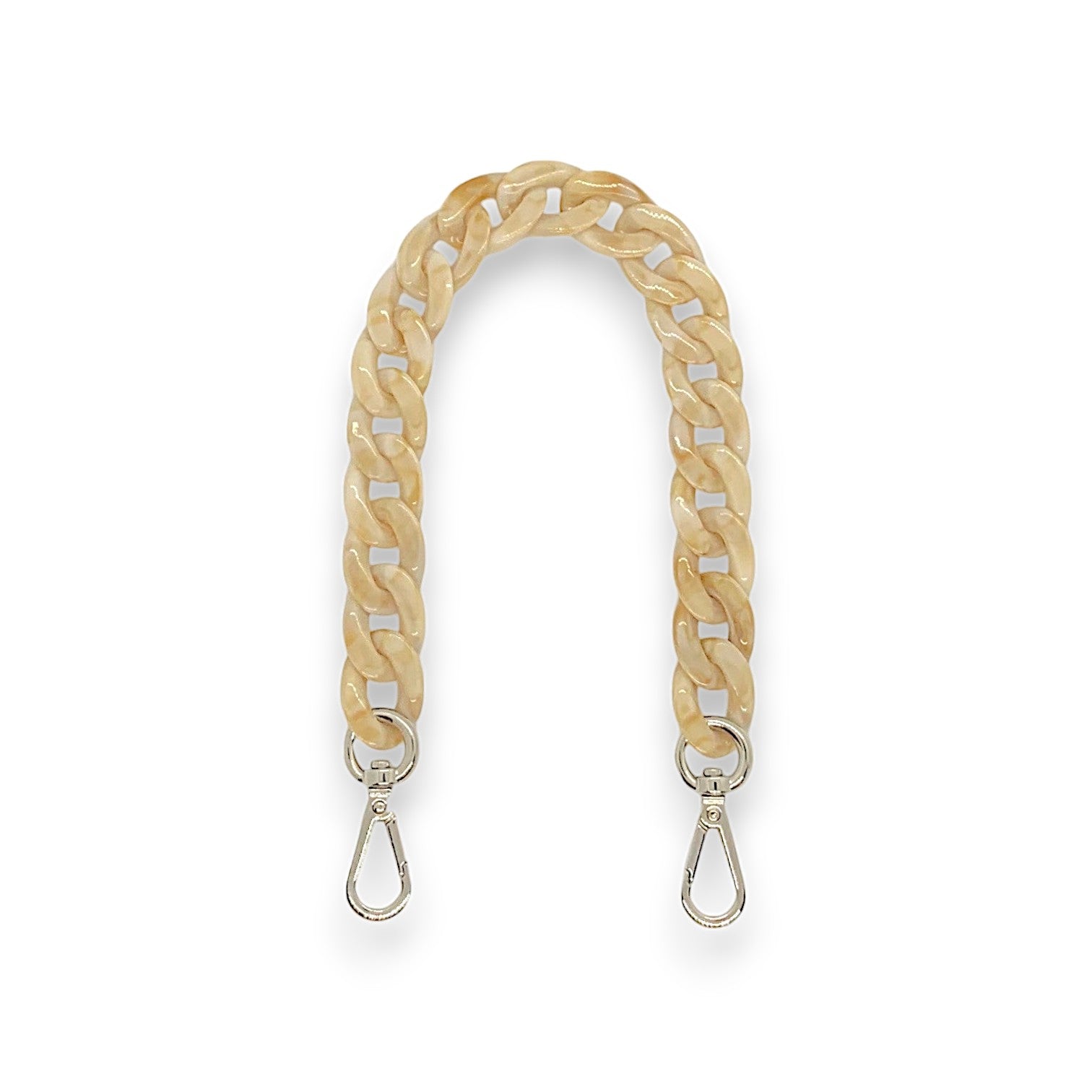 Acrylic Handbag Chain / Sand Pebble 40cm
