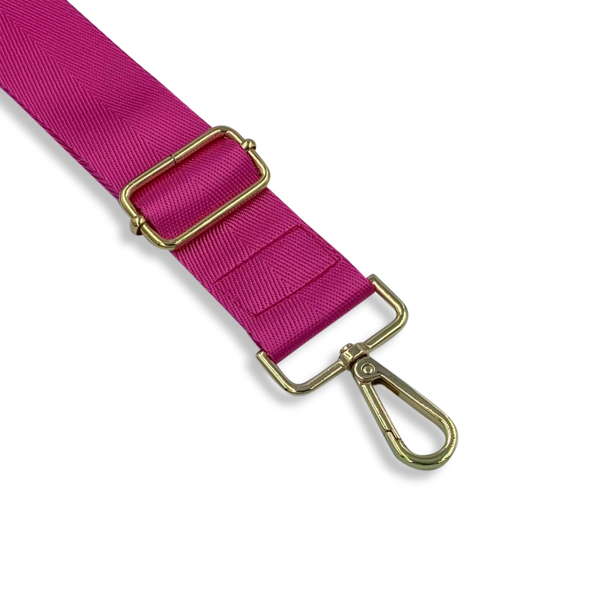 Premium Adjustable Handbag Strap / Cyclamen Pink