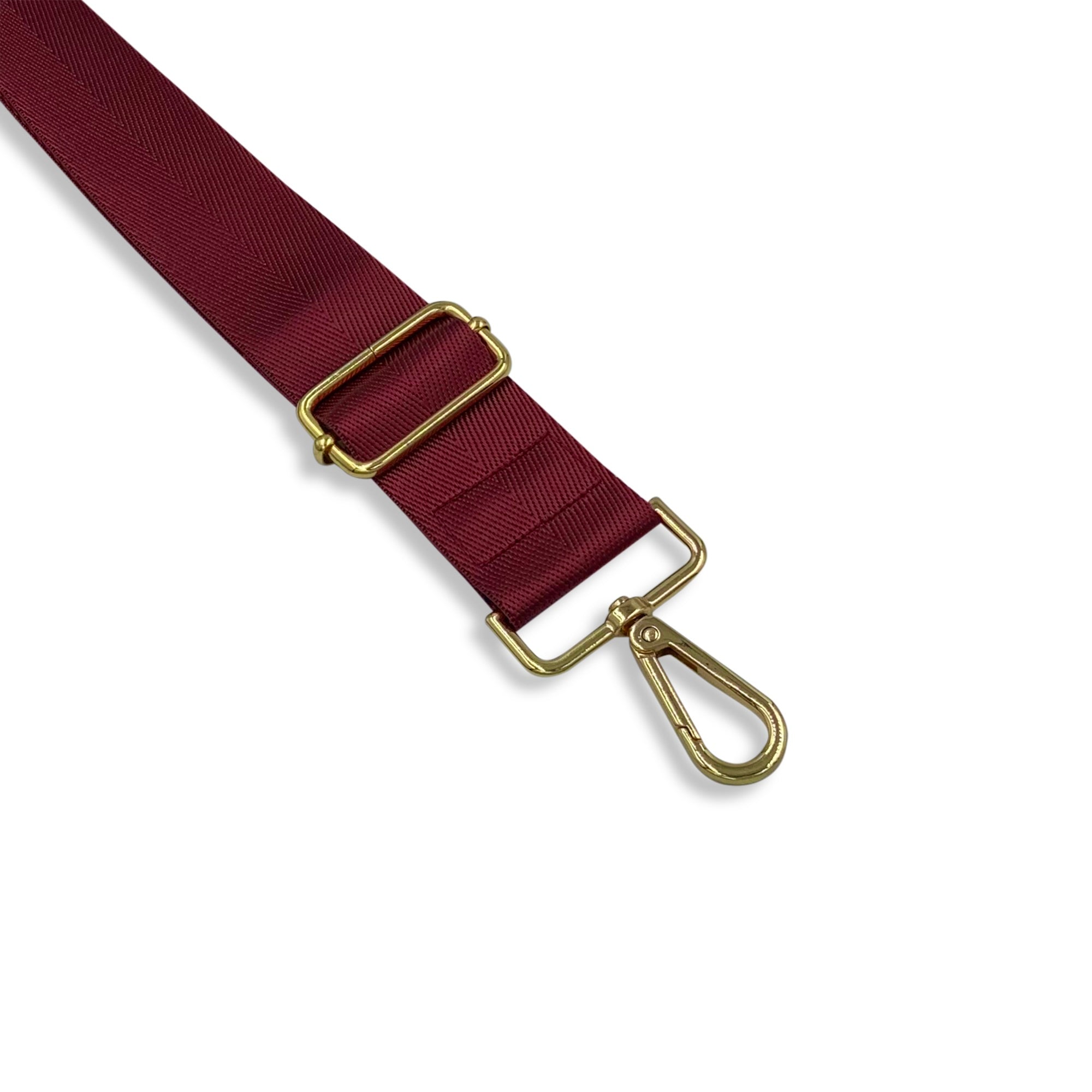 Premium Adjustable Handbag Strap / Ruby Red
