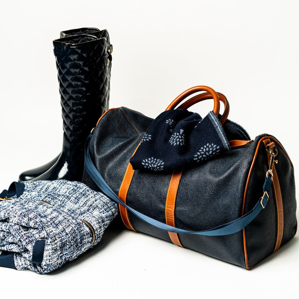Premium Adjustable Handbag Strap / Blueberry Milk