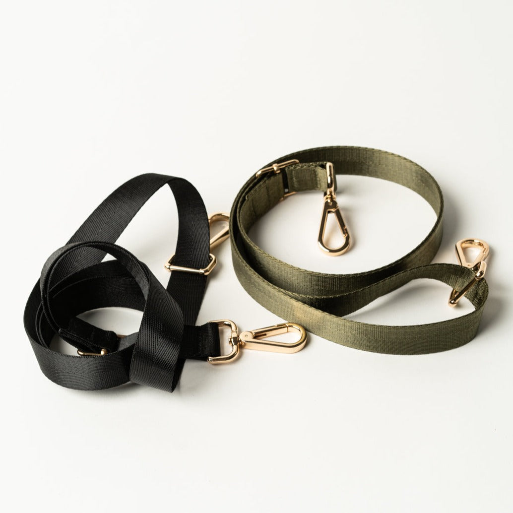 Premium Adjustable Handbag Strap / Olive Green