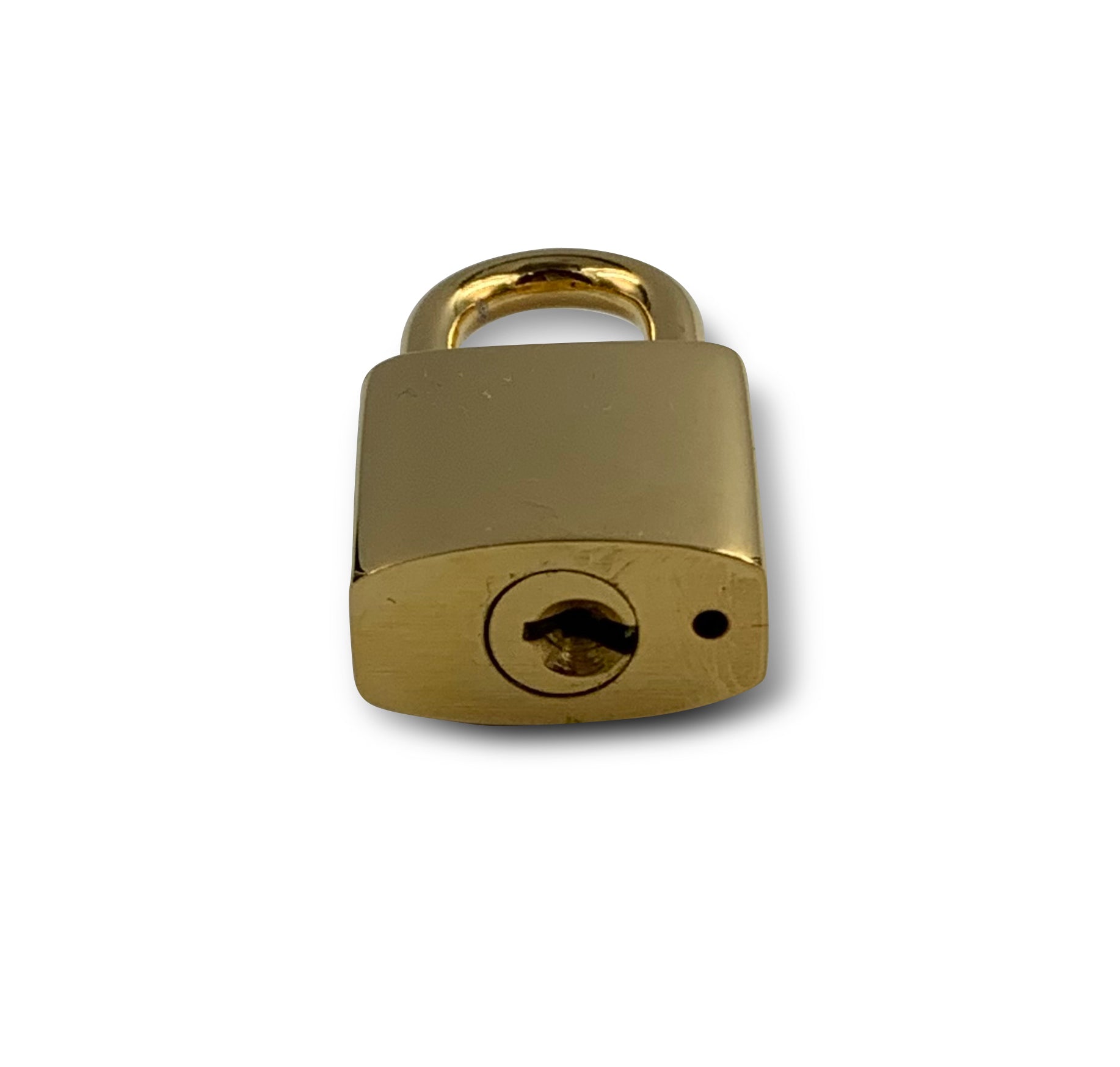 Brass padlock