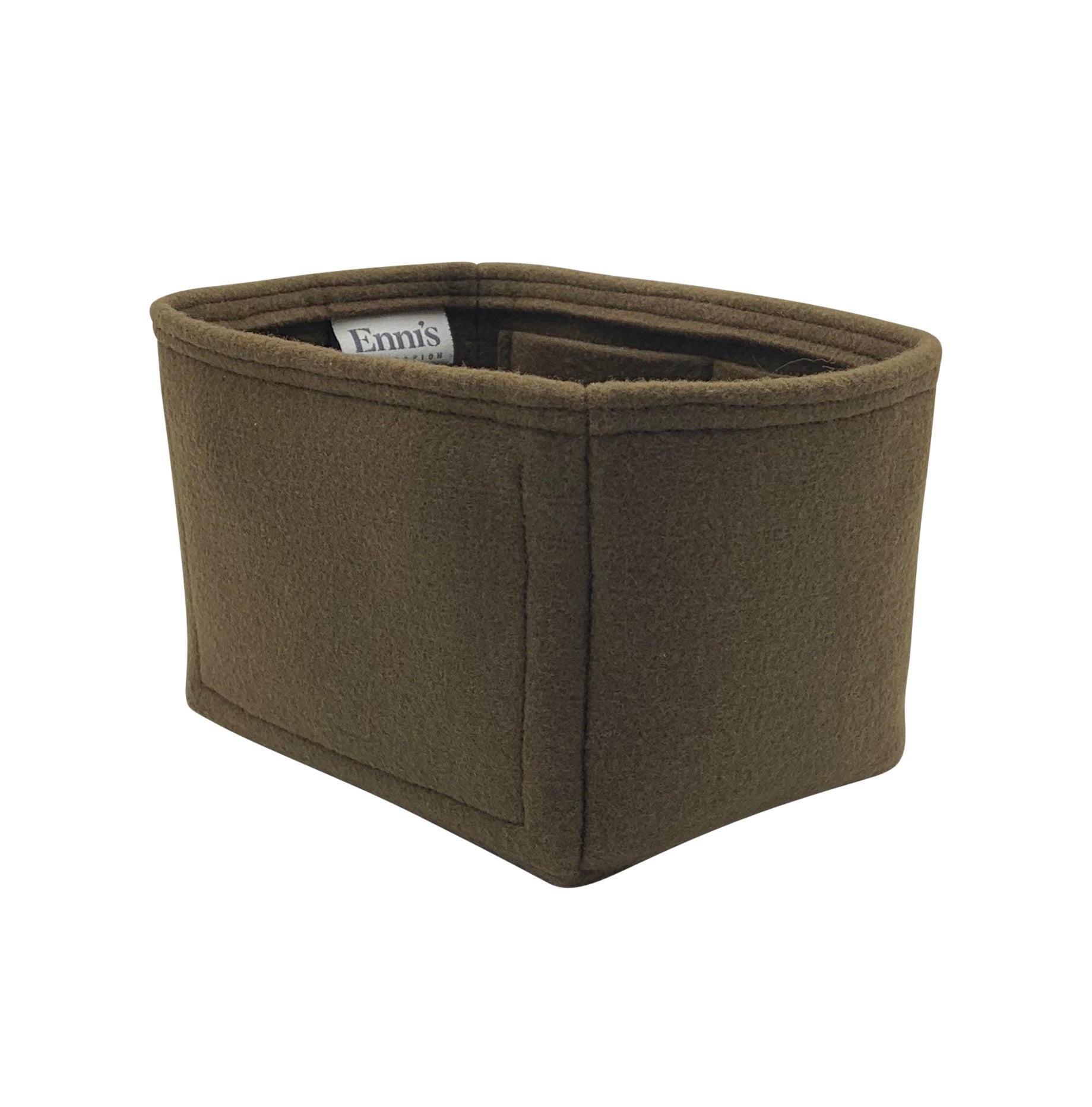 Ready Liner for Longchamp Le Pliage Top Handle S (old model) / Mocha Brownie