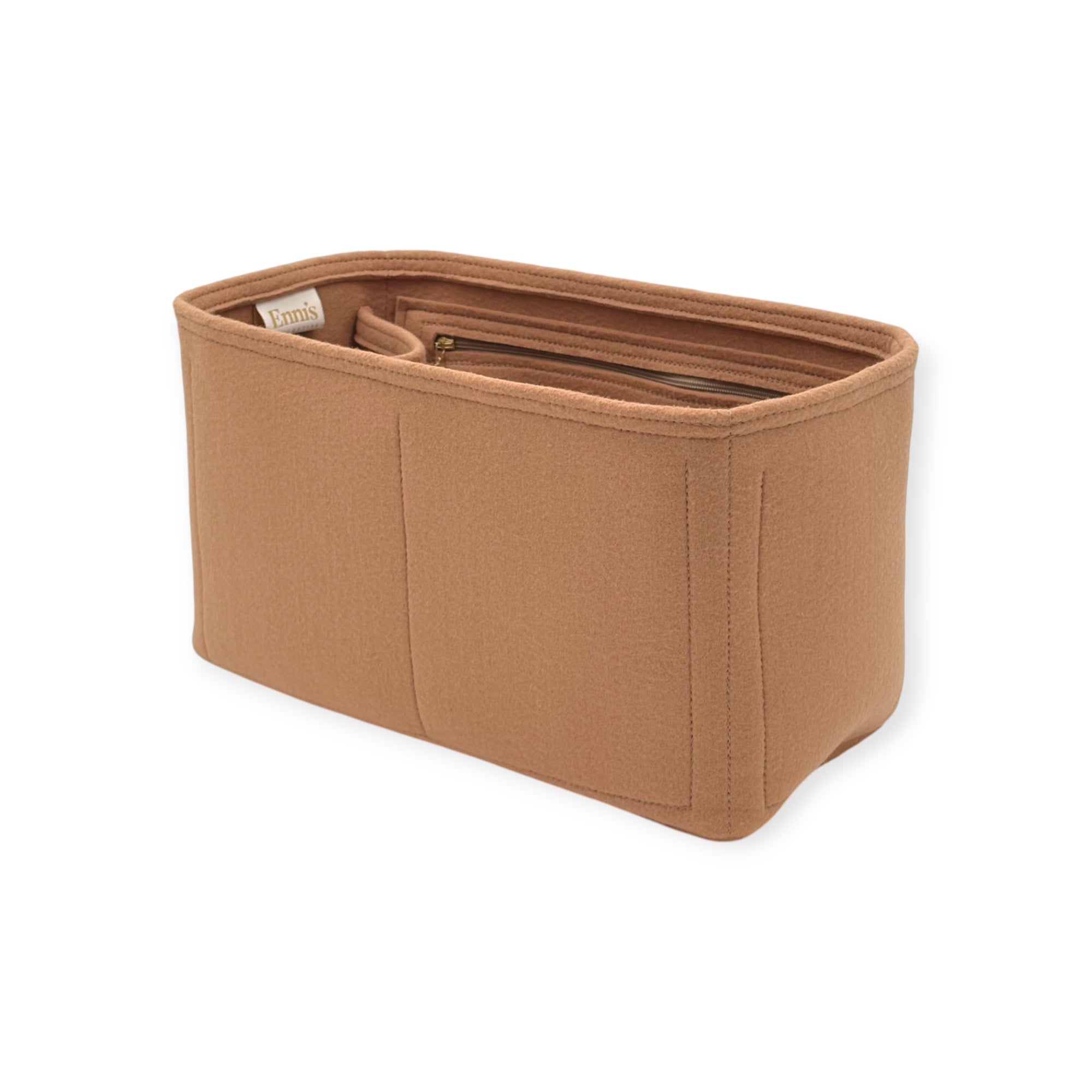 Ready Premium Liner for Louis Vuitton Neverfull MM / Camel Beige