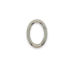 Handbag Ring Oval / Silver 3.8cm