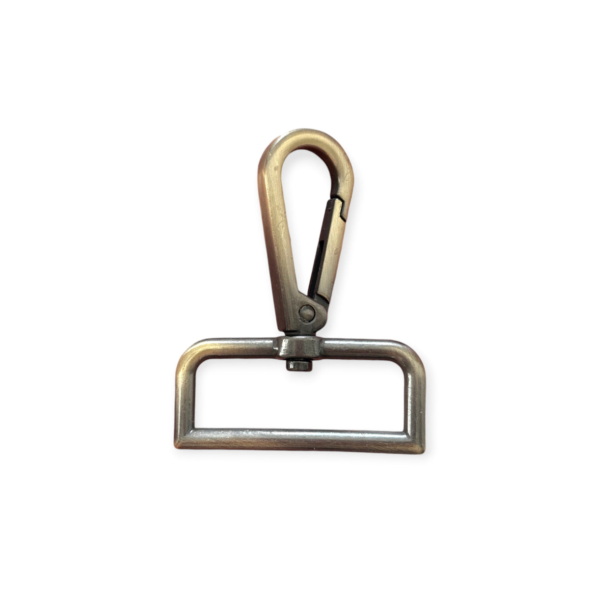 Swivel snap hook / Dark Brass 40 mm