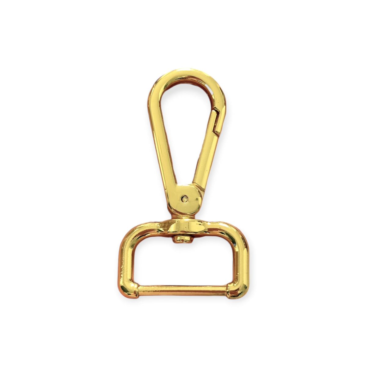 Swivel snap hook / Gold 25 mm