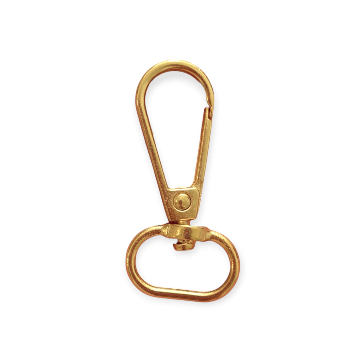Swivel snap hook / Gold 15 mm
