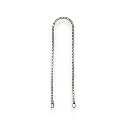 Handbag Chain / Styled Crossbody Silver 100 cm