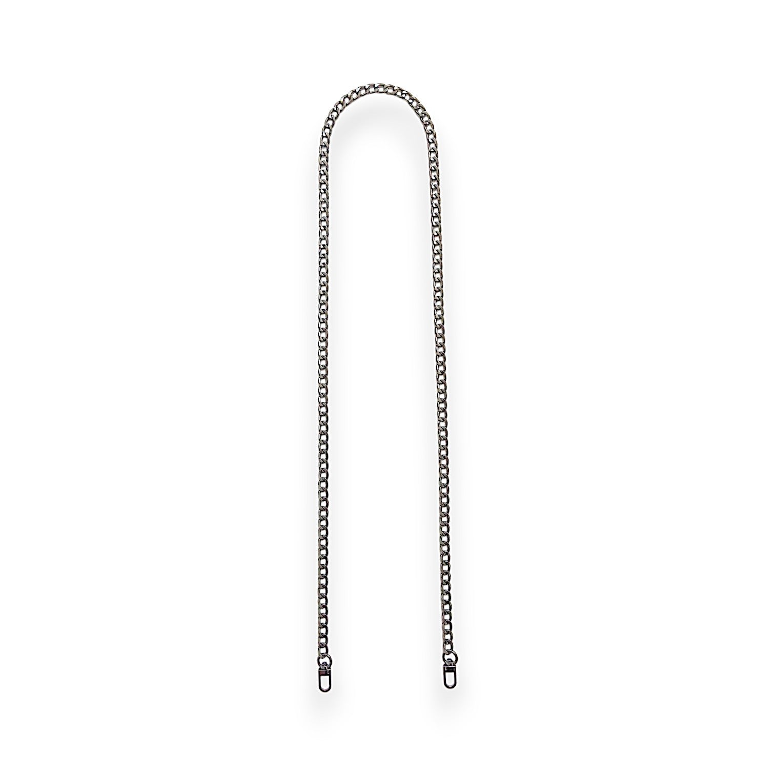 Handbag Chain / Polished Silver 100 cm