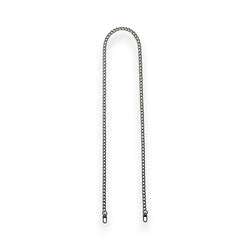 Handbag Chain / Polished Crossbody Silver 100 cm