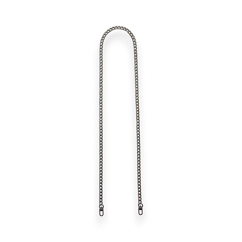 Handbag Chain / Polished Crossbody Silver 100 cm