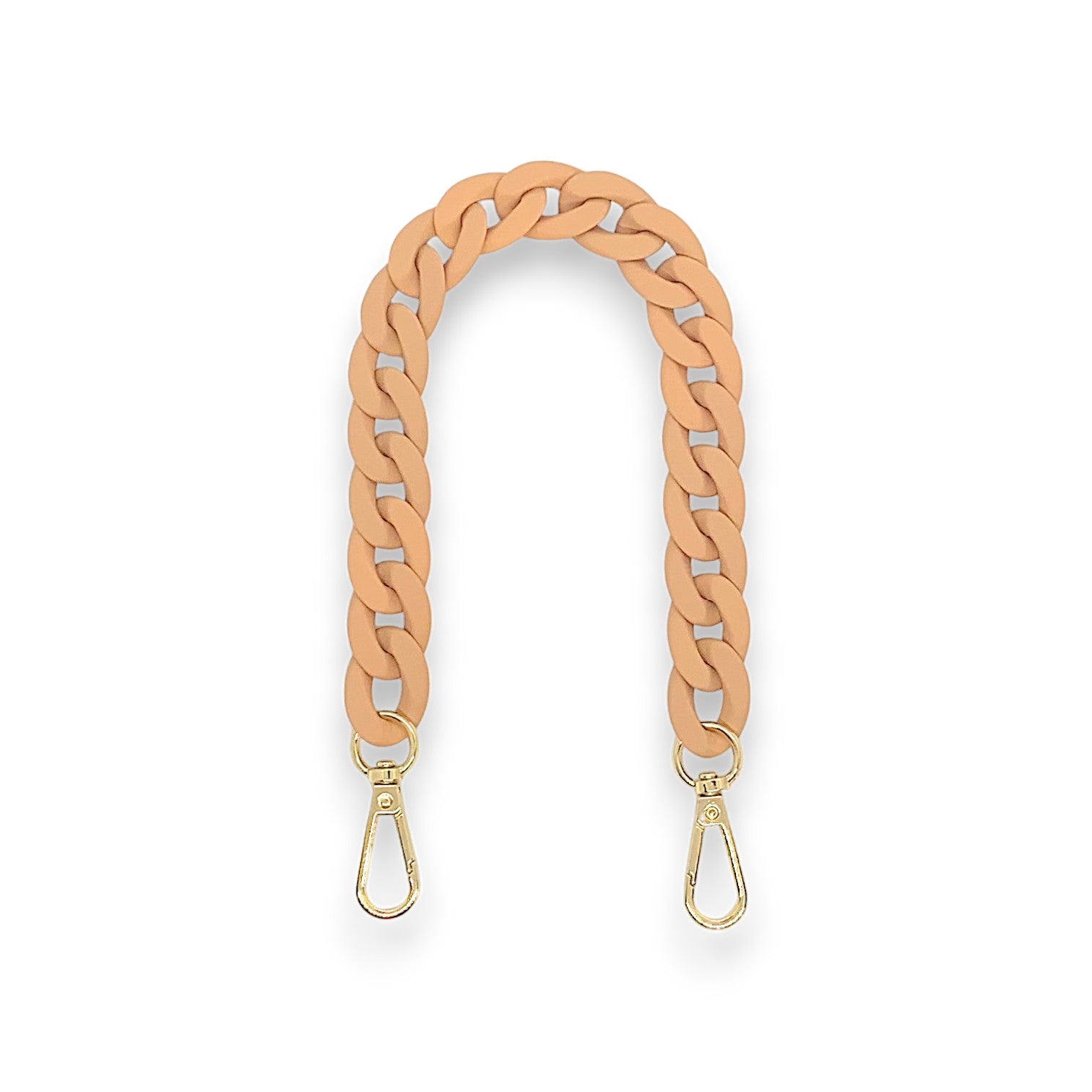 Acrylic Handbag Chain / Peach Powder 40cm