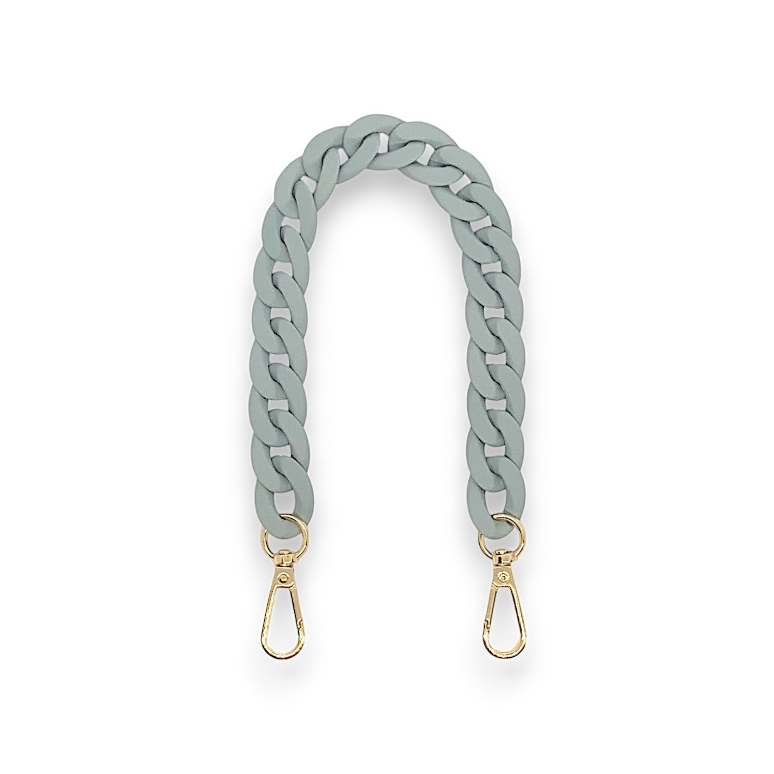 Acrylic Handbag Chain / Sage Antique 40cm