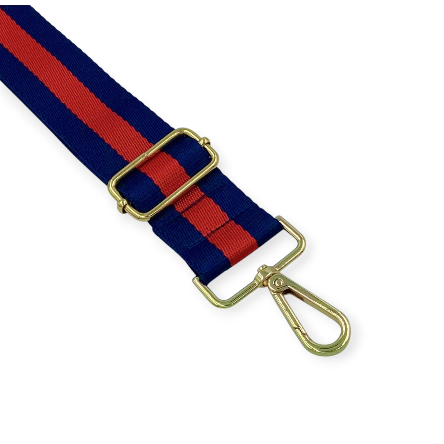 Adjustable Handbag Strap / Striped Midnight Sky