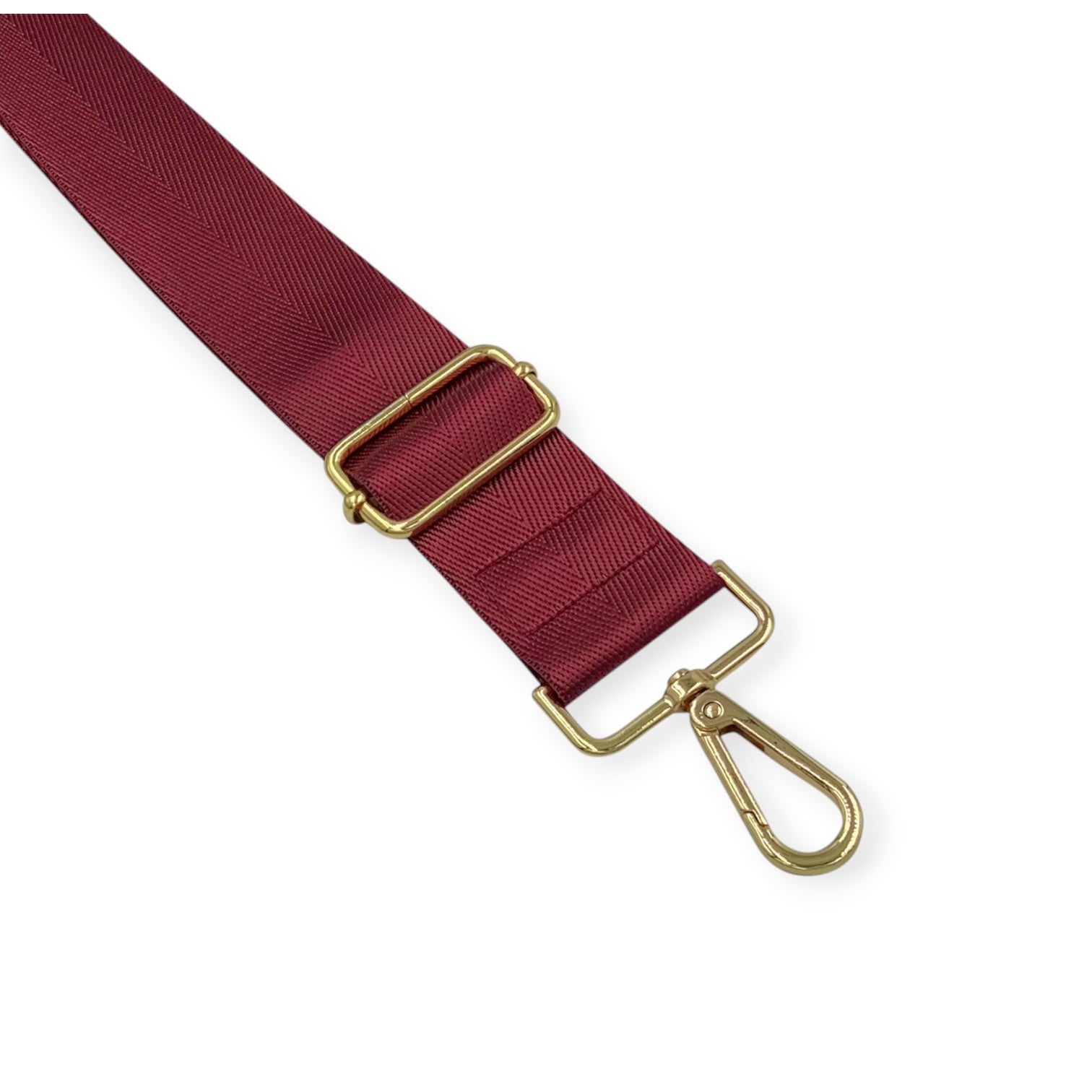 Adjustable Handbag Strap / Ruby Red