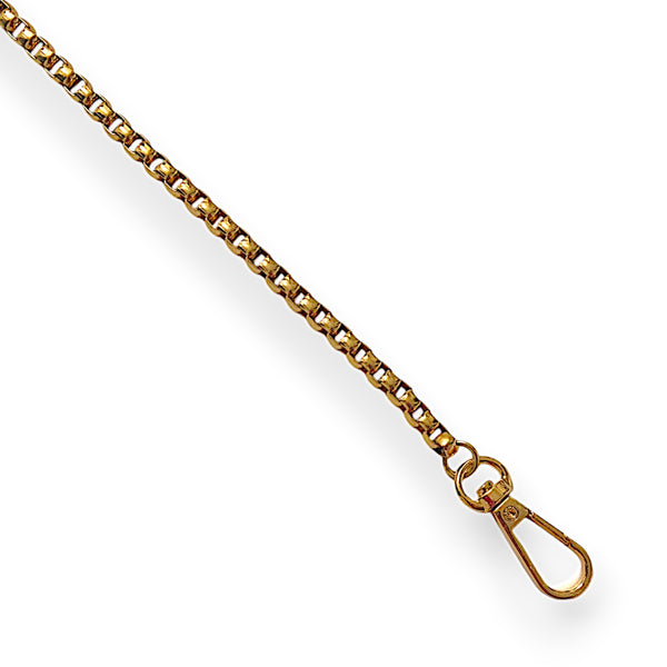 Handbag Chain / Linked Crossbody Gold 120 cm
