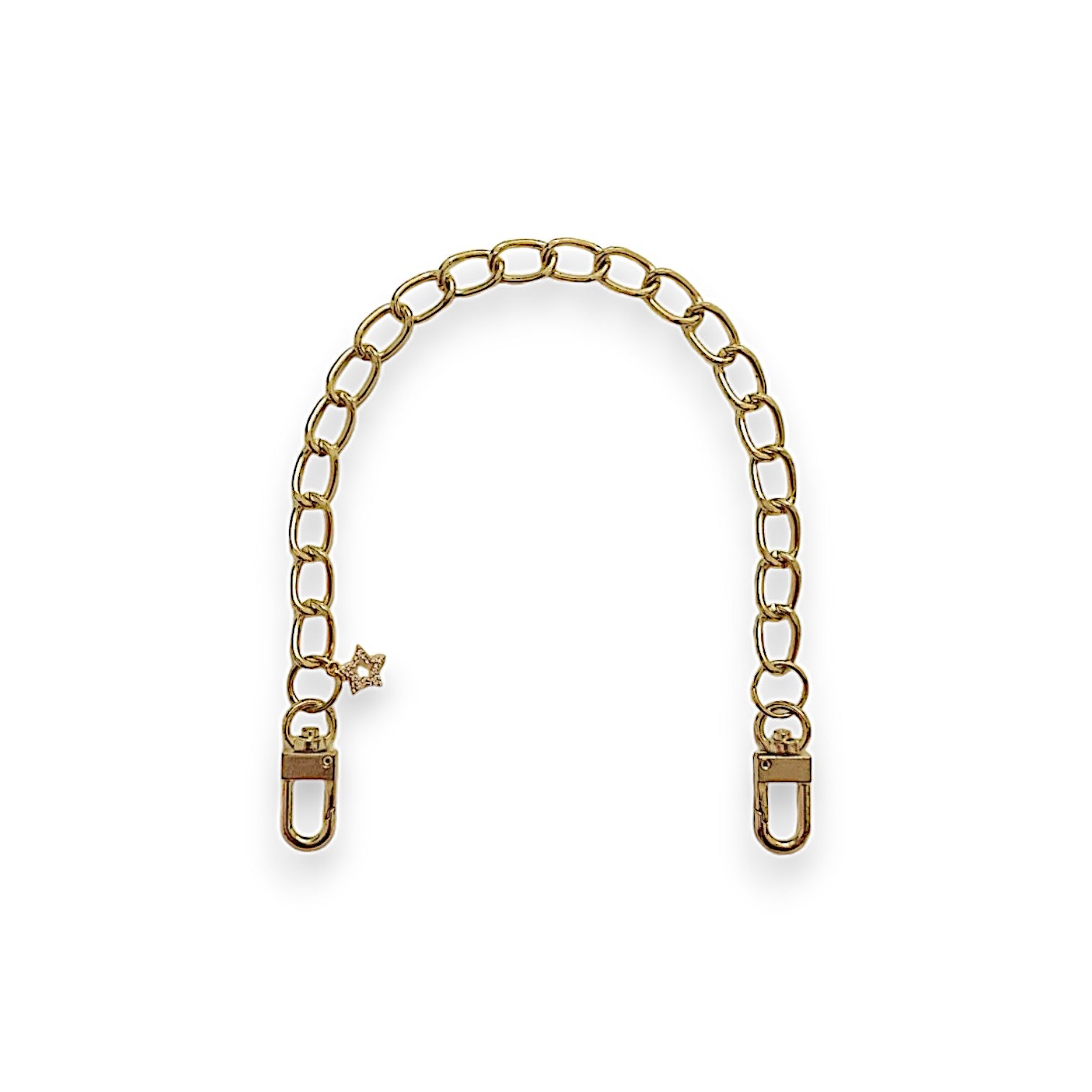 Handbag Chain / Starred Gold 30 cm