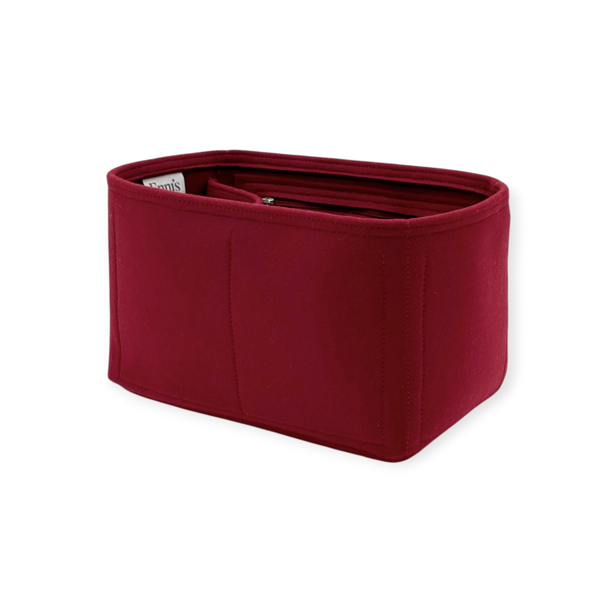 Ready Premium Liner for Longchamp Le Pliage Original Tote Bag M / Ruby Red