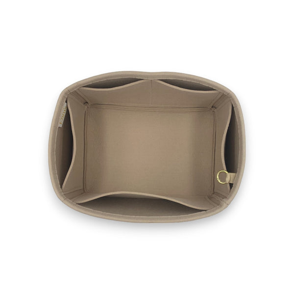 Ready Tailor-Made Liner for Longchamp Le Pliage Top Handle M / Tan Beige