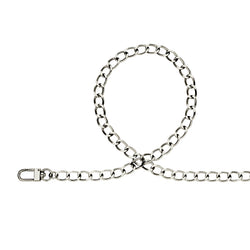 Handbag Chain / Tailored Crossbody Silver 110 cm