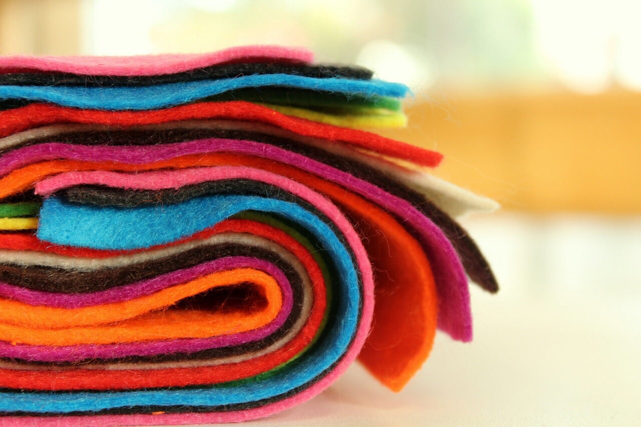 Felt Fabric Sample / 1.5 mm