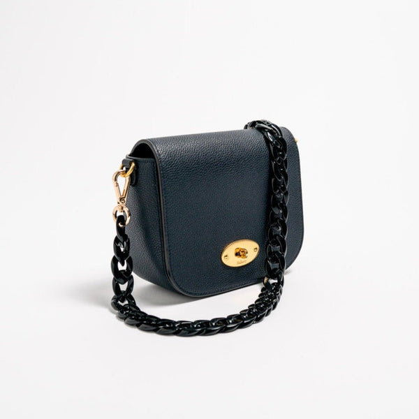 Acrylic Handbag Chain / Black Jade 40cm