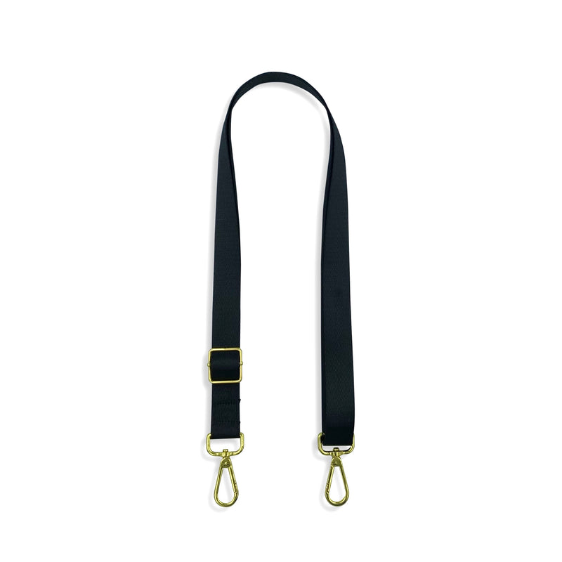 Premium Adjustable Handbag Strap / Black 2.5cm