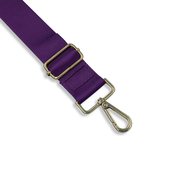 Premium Adjustable Handbag Strap / Purple 4cm