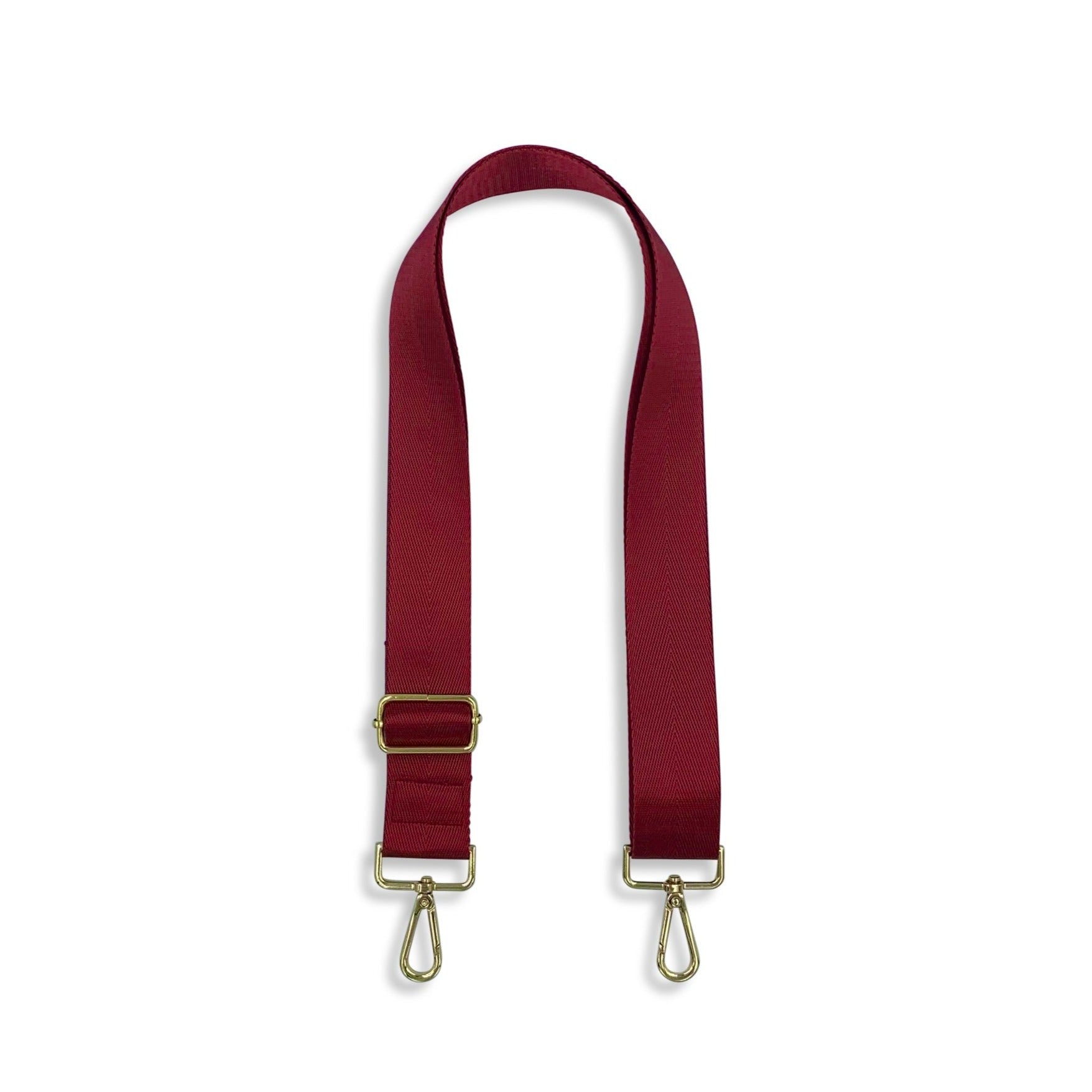 Premium Adjustable Handbag Strap / Ruby Red